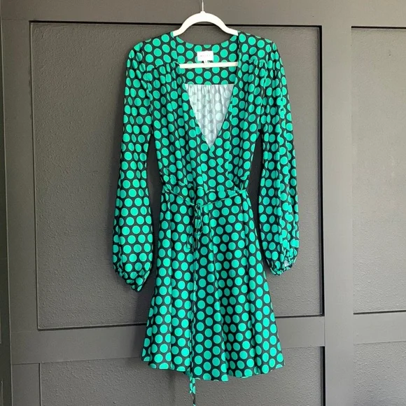 Milly | Dresses | Milly Wrap Dress Size S | Poshmark